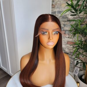 Ombre Brown Hair Wig,