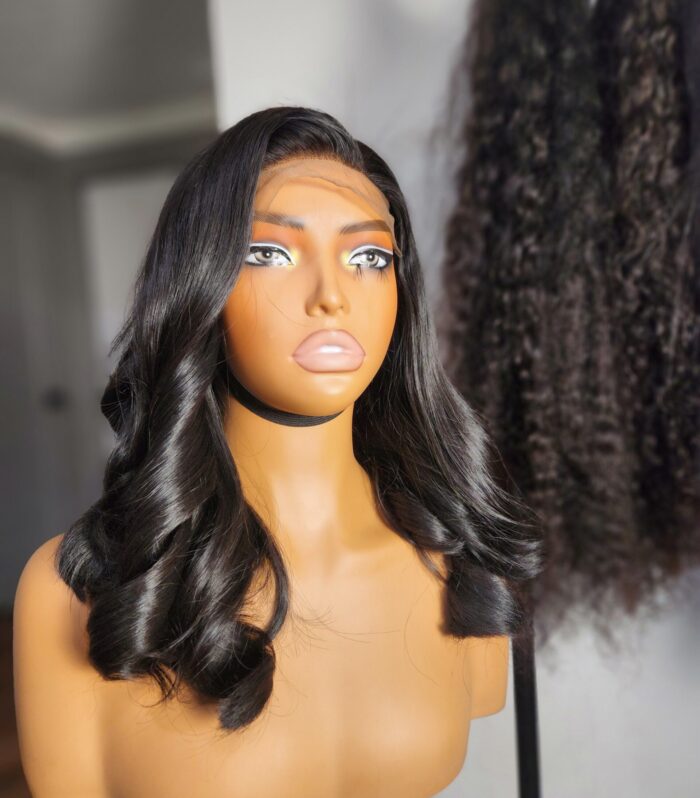 Short Wavy - Black Color