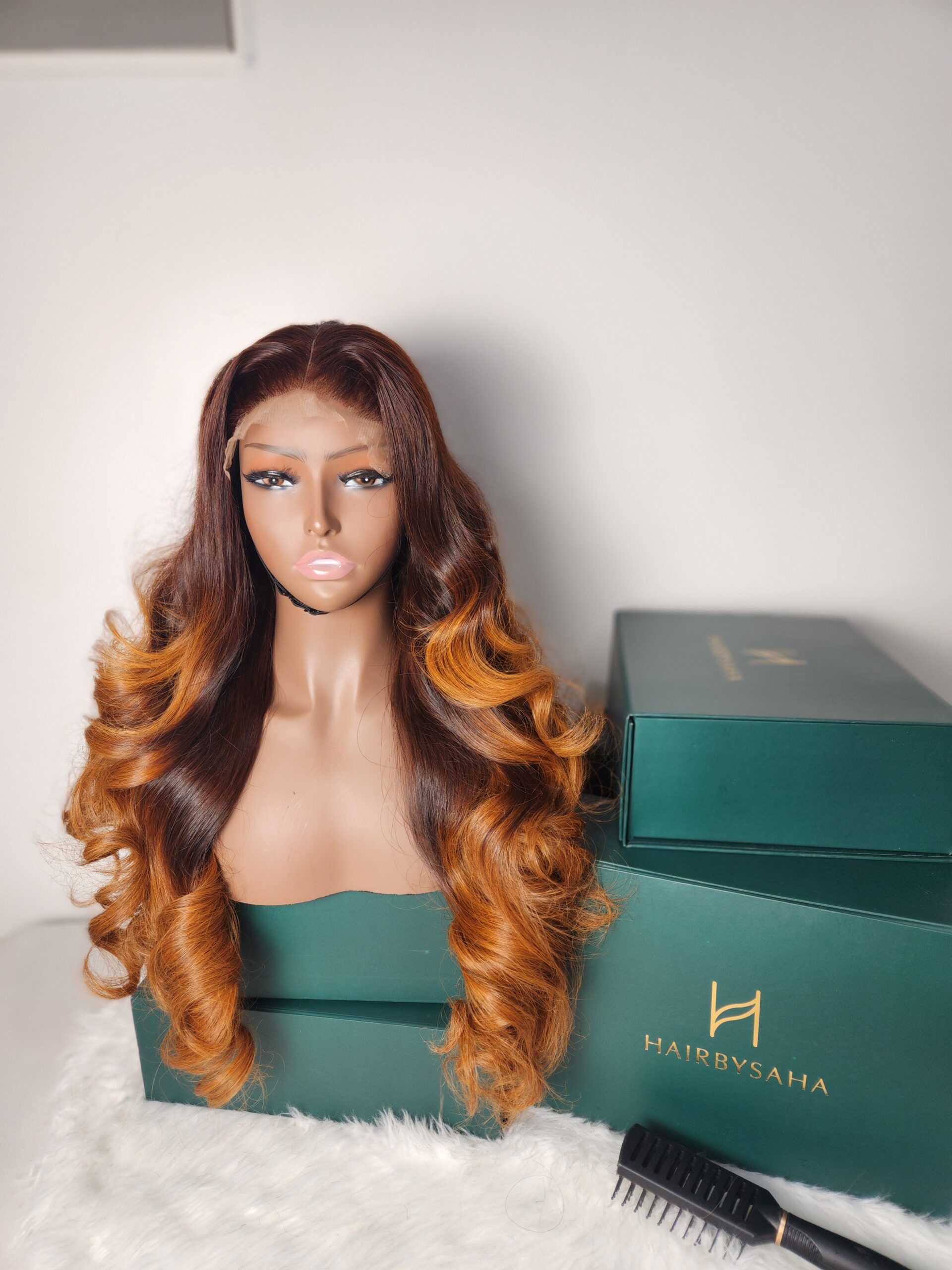 Body Wavy- Burnt Orange Tips