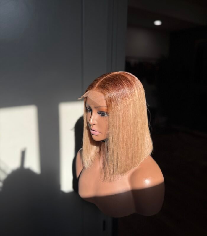 Honey Blonde Bob
